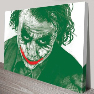 The Joker Batman Marvel Pop Art Canvas Print Wall Hanging Giclee Framed 81x61cm   263128201578